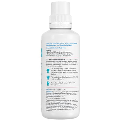 meridol Mundspülung, 400 ml - antibakterieller Effekt für gesunde Zähne & Zahnfleisch, ohne Alkohol
