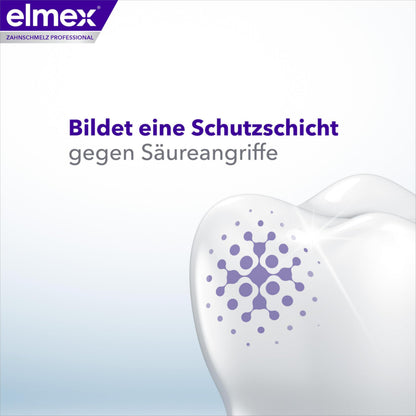 elmex® Zahnspülung Professional Opti-schmelz Versiegelung & Stärkung 400 ml – medizinische Zahnreinigung ohne Alkohol – versiegelt den Zahnschmelz zum Schutz vor Zahnschmelzabbau